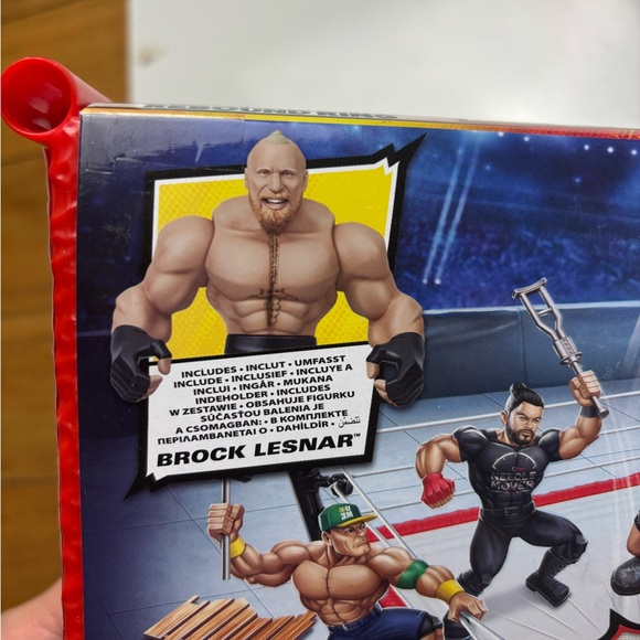 WWE Knuckle Crunchers Rebound Ring‎ Playset with Action Figures - Picture 4 of 6
